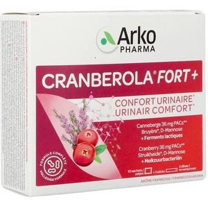 Cranberola Forte + Sach 5 + Stick 10  -  Arkopharma