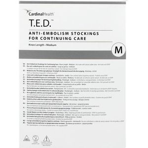 Rest.e.d. Cont Care Knee Stocking M Regul Beige