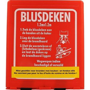 Branddeken Koker 1,2X1,2M Covarmed
