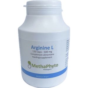 Arginine L 500 mg 120 Capsule Hildegard  -  Methaphyto