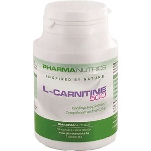 L Carnitine 500 Comp 120 Pharmanutrics  -  Pharmanutrics