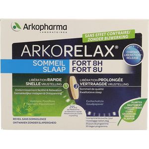 Arkorelax Slaap Forte 8U Tabletten 30 (Programma 15D)