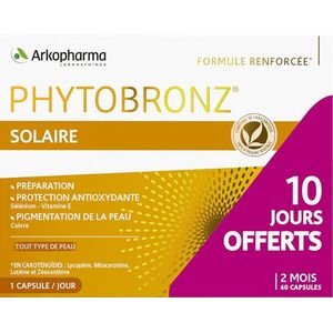 Phytobronz Solar Capsule 2x30  -  Arkopharma