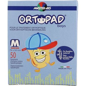 Ortopad For Boys Medium Oogkompres 50 73322