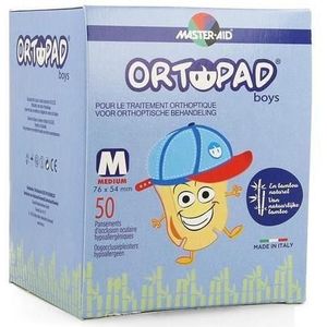 Ortopad For Boys Medium Oogkompres 50 73322