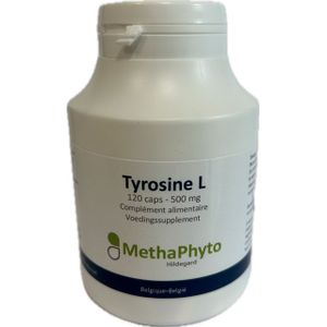 Tyrosine L 500 mg 120 Capsule Hildegard  -  Methaphyto