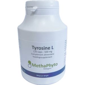Tyrosine L 500 mg 120 Capsule Hildegard  -  Methaphyto