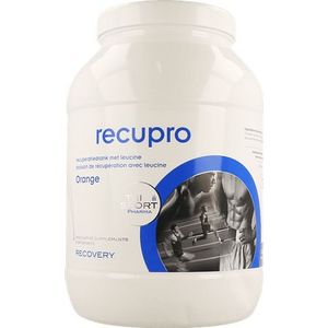 Trisportpharma Recupro + leucine Orange Poeder Pot1,5kg  -  Trisport Pharma