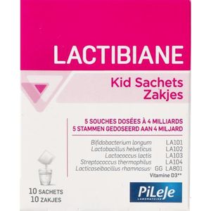 Lactibiane Kind - Multivitaminen - 4 miljard per Zakje - Met Vitamine D3