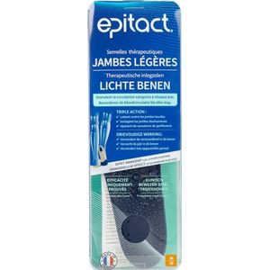Epitact - Therapeutische Inlegzolen - Licht - Voor Zware Benen - Geschikt Voor Alle Gesloten Schoenen