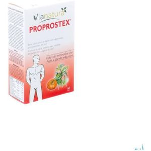 Vianatura - Proprostex Capsules - 60 Stuks - Verzorgende Formule Voor Mannelijke Klier