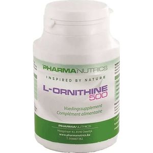 L-Ornithine 500 V-Caps 60 Pharmanutrics  -  Pharmanutrics