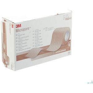 Micropore 3M Skin Tone 50,0Mmx9,14M Rol 6 15332  -  3M