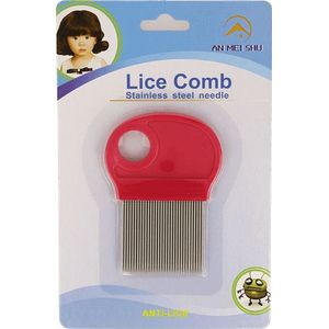 Wolf Luizenkam Metaal Lange Tanden Vergrootglas