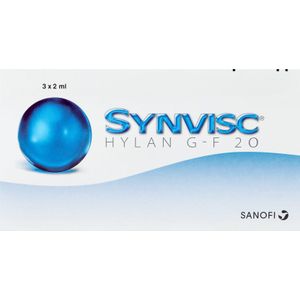 Synvisc Spuit Voorgevuld 3x2 ml