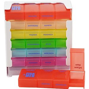 Fisamed Medi Organizer Color Xl Pillendoos Otc Sol