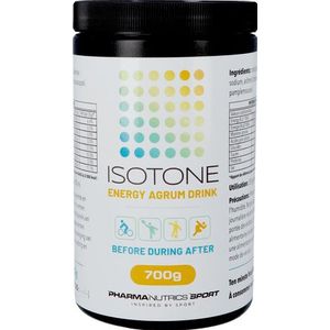 Sport Isotone Energy Agrum Drink700 gr Pharmanutrics
