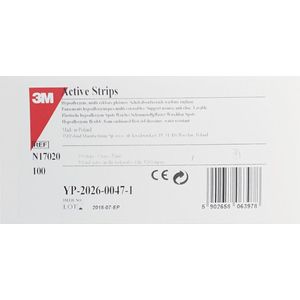 Nexcare 3m Active Strips 19x 72mm 100 17020  -  3M