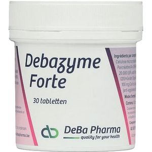 Deba - Zyme Forte Tabletten 30 - Deba Pharma - Bevat Enzymen