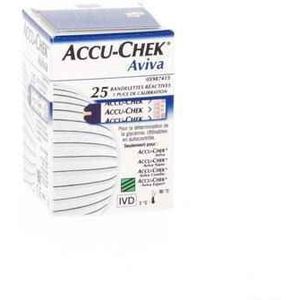 Accu Chek Aviva Teststroken 25 6453961016  -  Roche Diagnostics