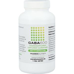 Gaba 600 V-Caps 120 Pharmanutrics