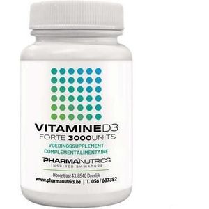 Vit D3 Forte 3000Iu Caps 120 Pharmanutrics  -  Pharmanutrics