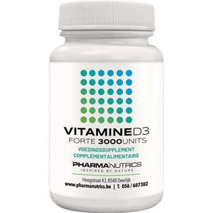 Vit D3 Forte 3000Iu Caps 120 Pharmanutrics  -  Pharmanutrics