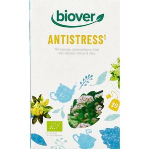 Biover Kruideninfusie Bio A/Stress 20 x 1,8 gr