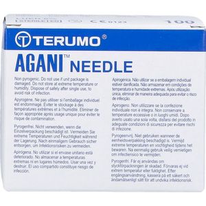 Terumo Naald Agani 21G 1 1/2 Rb Groen 100  -  Terumo Europe