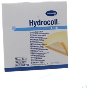 Hydrocoll Thin 10x10cm 10 9007582  -  Hartmann