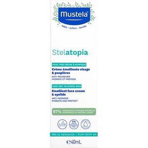 Mustela Stelatopia Emollierende Creme Gezicht 40 ml