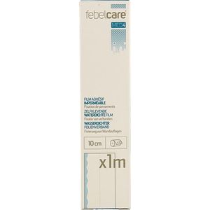 Febelcare Med4 Film Zelfklevend Wtp 10cm 1m 1