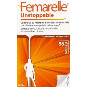 Femarelle Unstoppable - 56 Capsules - Ondersteuning Na De Menopauze