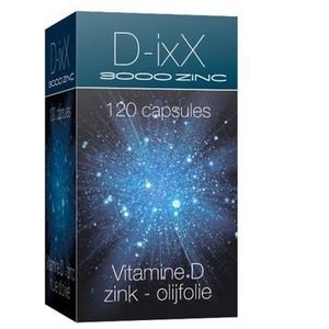 D-Ixx 3000 Zinc Softcaps 120  -  Ixx Pharma