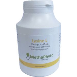 Lysine L 500 mg 120 Capsule Hildegard  -  Methaphyto