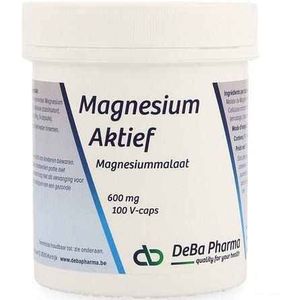 Magnesium Actif Capsule 100 X 600 mg  -  Deba Pharma