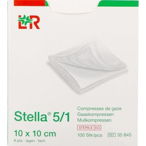 Stella Kompres Steriel 5/1 8p 10x 10 100 35845  -  Lohmann & Rauscher