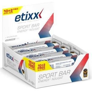 Etixx Energy Sport Bar Nougat 12x40 gr