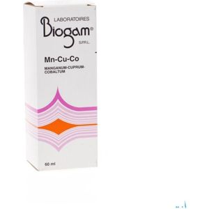 Biogam Mn-cu-co Flacon 60 ml  -  Sterop
