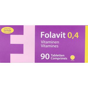 Folavit 0,4 Comp 90  -  Kela Pharma