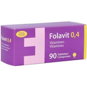 Folavit 0,4 Comp 90  -  Kela Pharma