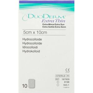 Duoderm Extra Dun Verband Hydro 5cmx10cm 10 H7959  -  Convatec