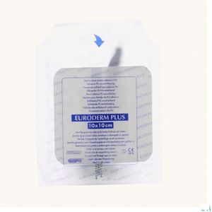 Euroderm Plus 10x10cm 1 Waterproof  -  I.D. Phar