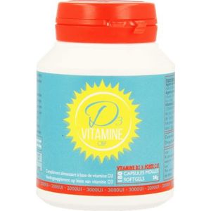 Vitamine D3 Cbf X-forte 3000UI Softgels 180
