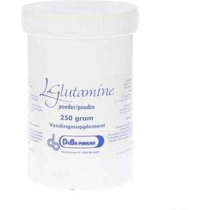 L-glutamine Poeder Oplosbaar 250 gr  -  Deba Pharma