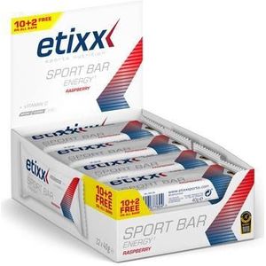 Etixx Energy Sport Bar Red Fruit 12x40 gr