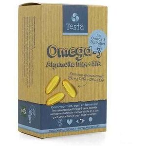 Testa Omega 3 Algenolie Dha/Epa Softgels 60  -  Nutrifarma
