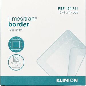 L-mesitran Kompres Border 10x10cm 5
