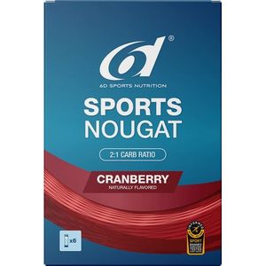 6D Sports Nougat Cranberry 6X35G