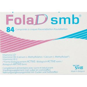 Folad Smb kauwtabletten 84